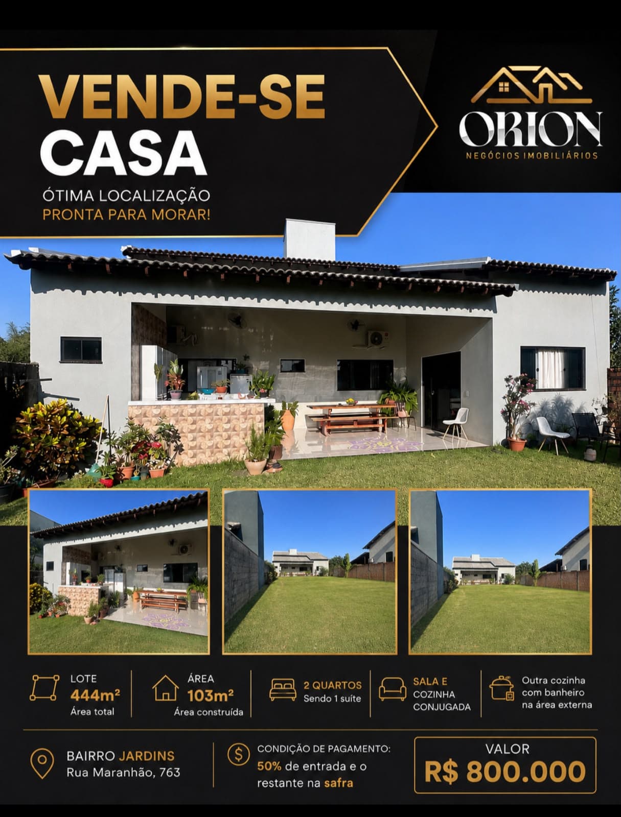 Arte principal - casa Rua Maranhao 763