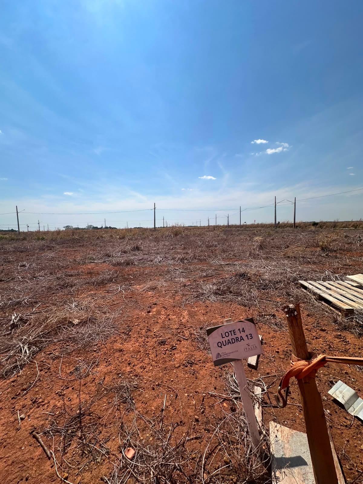 Terreno Lote 14 da Quadra 13 no Jardim Itália, Tapurah