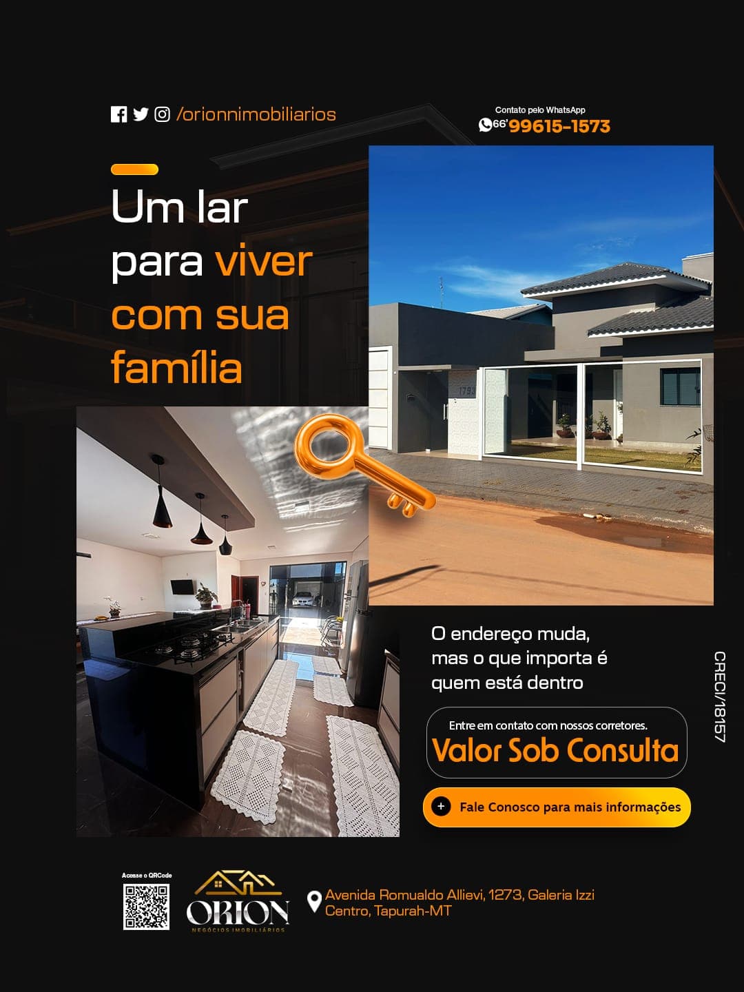 Arte de capa do anuncio Casa a venda no Cristo Rei