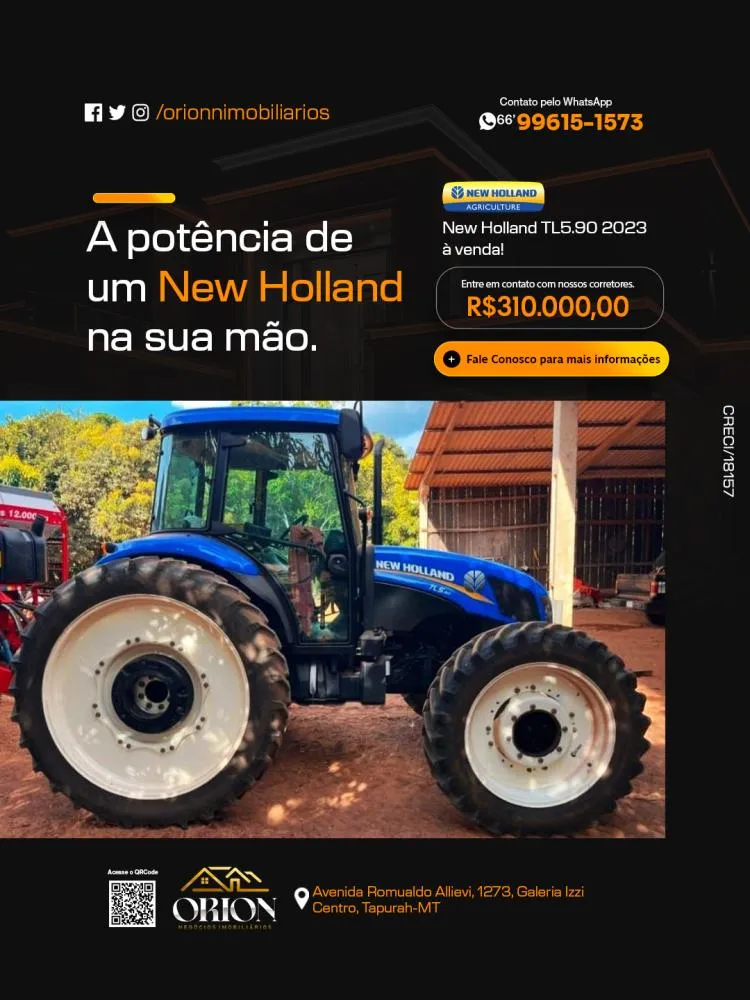 Trator New Holland T7.195 2023